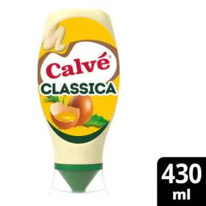 Calvé Majonezë Klasike, shishe me kapakun poshtë, 430 ml