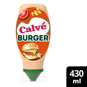 Calvé Burger, shishe me kapakun poshtë, 430 ml