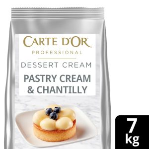 Krem i ftohtë profesional Carte D’Or për krem ​​pastiçerie dhe krem ​​të rrahur, 2 kg